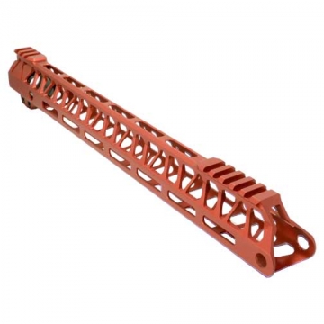 Timber Creek Outdoors 15" M-LOK Ultralight Enforcer AR-15 Red Handguard