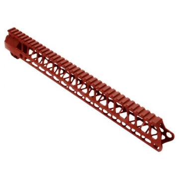 Timber Creek Outdoors Enforcer 15" M-LOK AR-15 Red Handguard