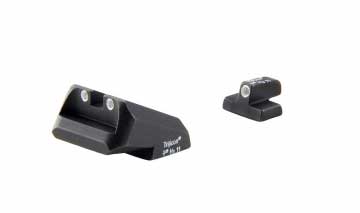 Trijicon S&W .40 / .45 / 10mm Night Sights - Novak Rear (SA35)