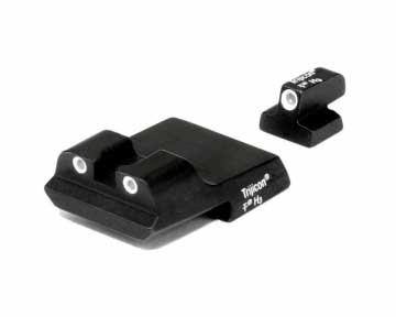 Trijicon SA15: S&W 3 Dot Green Front & Green Long Rear Night Sights