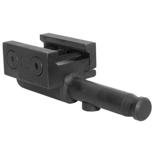 Heavy duty all-steel picatinny rail adaptor without cant, for use on ...