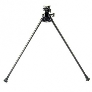 Versa-Pod Model 54: 20-31" extended sitting bipod with rubber feet and universal adaptor (150-100), 