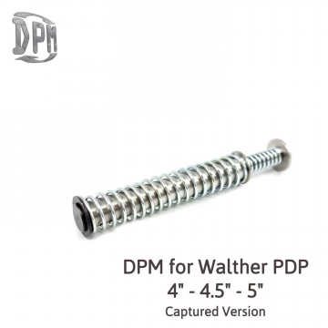 DPM Recoil Rod Reducer System for Walther PDP 4″ – 4.5″ – 5″ Captured System