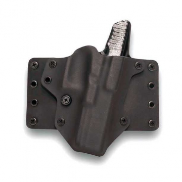 Blackpoint Tactical Leather Wing OWB Holster for Walther Q4 Steel Frame