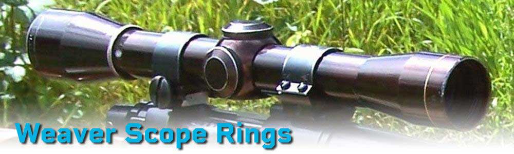 Weaver Scope Rings