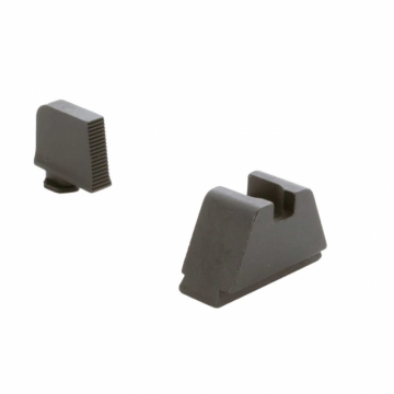 Ameriglo Suppressor Height Sights for Glock  GL-506 | 3XL Tall Black serrated