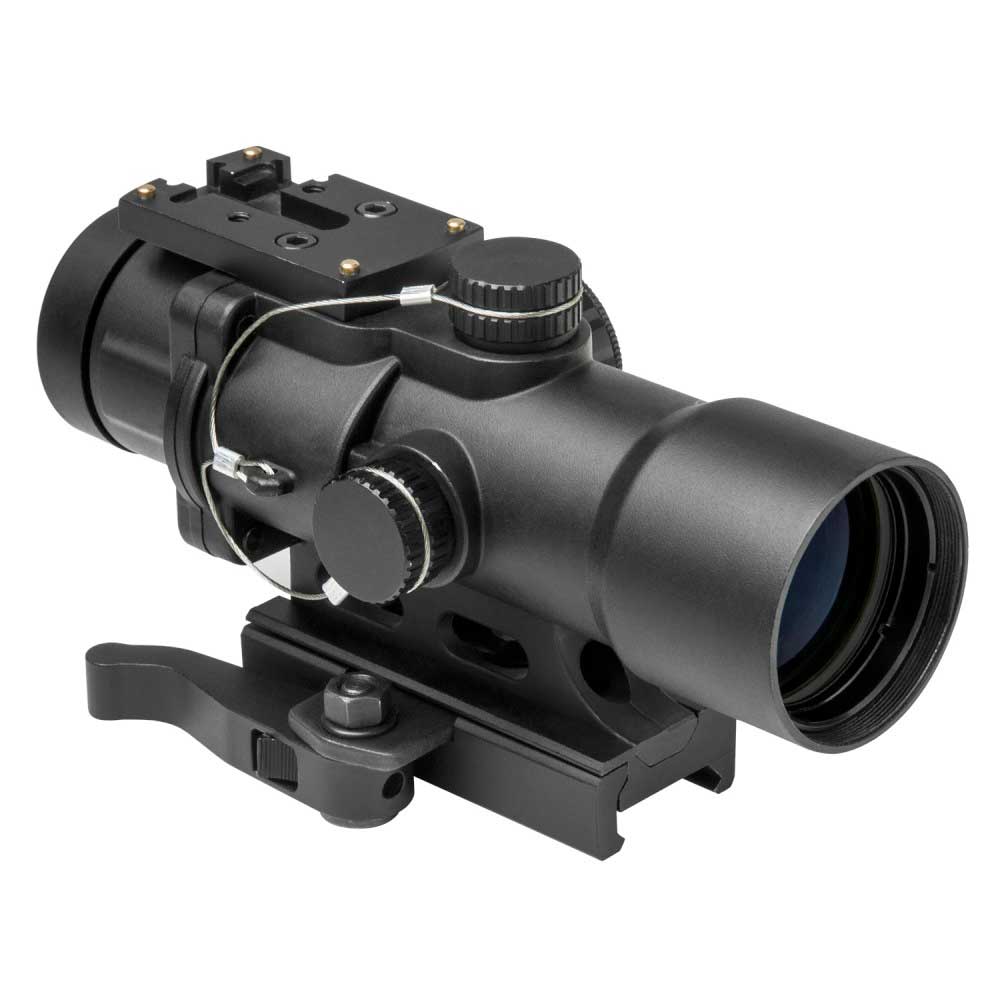 AR Scope NcStar Compact Prismatic 3.5X32 Scope - Blue/Green Illumination