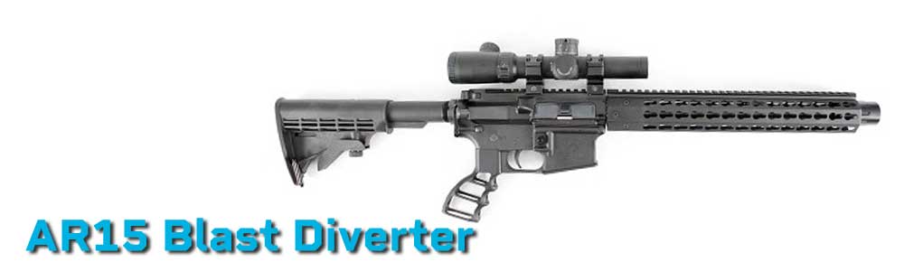 AR15 Blast Diverter / Blast Shield AR15