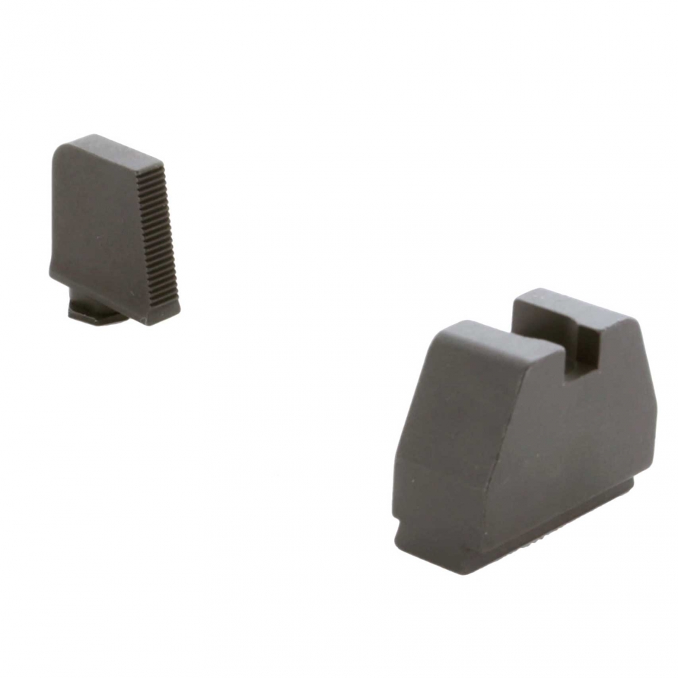 Ameriglo GL-528 Suppressor Height Sights for Glock | 8XL Tall Black ...