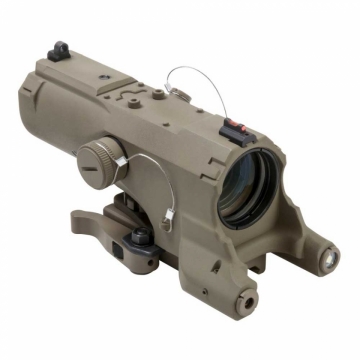 Vism by NcStar ECO MOD2 Scope - 4X34 - Green Laser & NAV LED - Tan